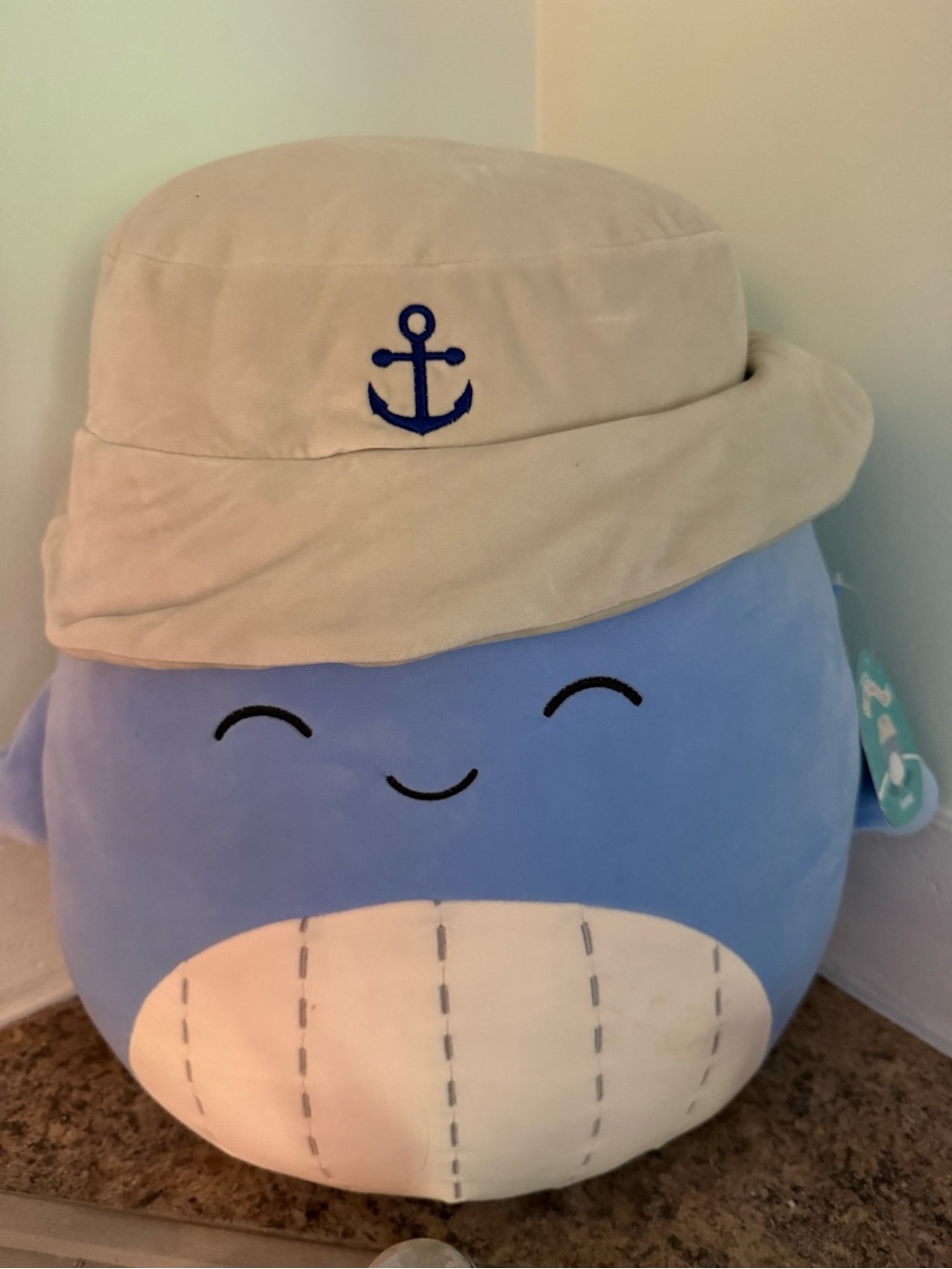 Large Samir squishmallow (with tag)